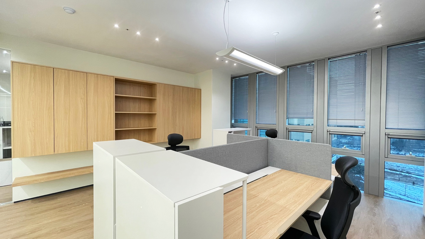 明亮简约 70 平办公空间设计-9