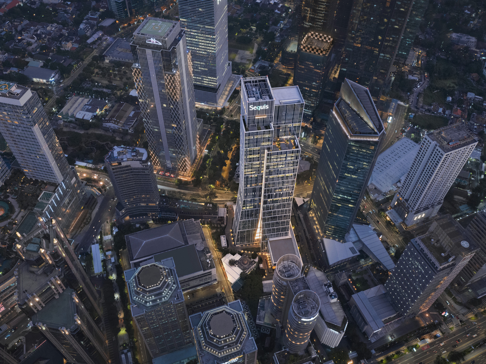 印度尼西亚塞奎斯大厦丨KPF-43