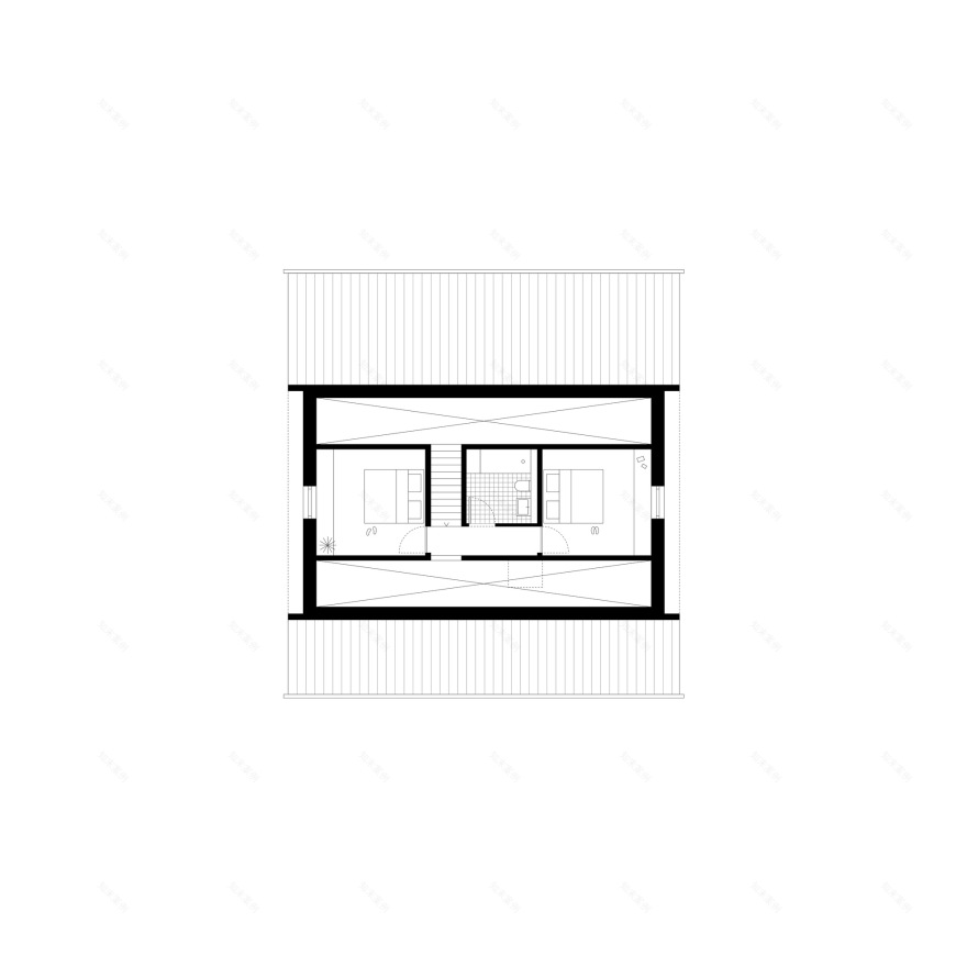 Roofed Square and a Circle 单户住宅丨德国丨Curious About-38