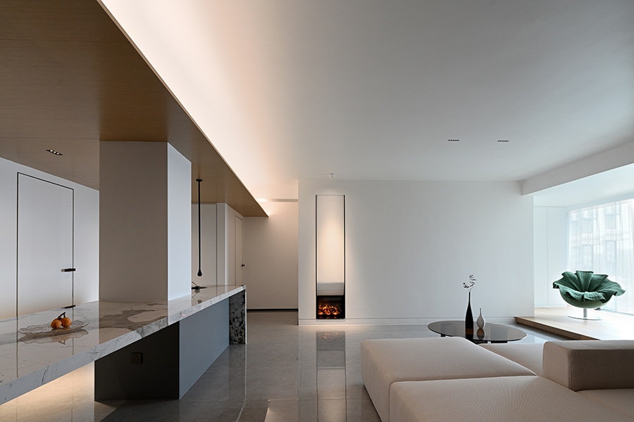 极简化的空间情绪表达丨中国福州丨北城梁筑设计-12