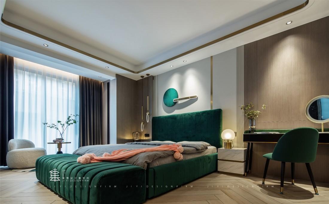 集壹设计事务所-习伟亮丨平层丨绿野清风-18