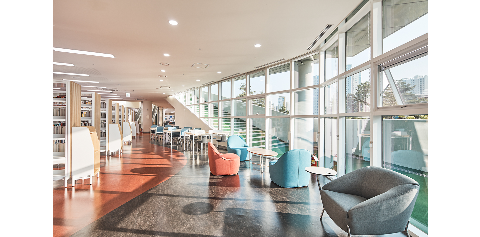 하남시 미사도서관（下南시美沙图书馆,音译）丨디엔비건축사사무소（D&B建筑事务所,音译）-7