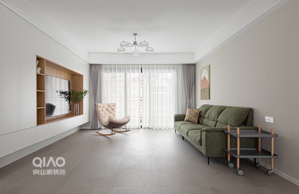 爱加西西里现代原木风装修案例丨中国重庆丨重庆俏业家装饰-21