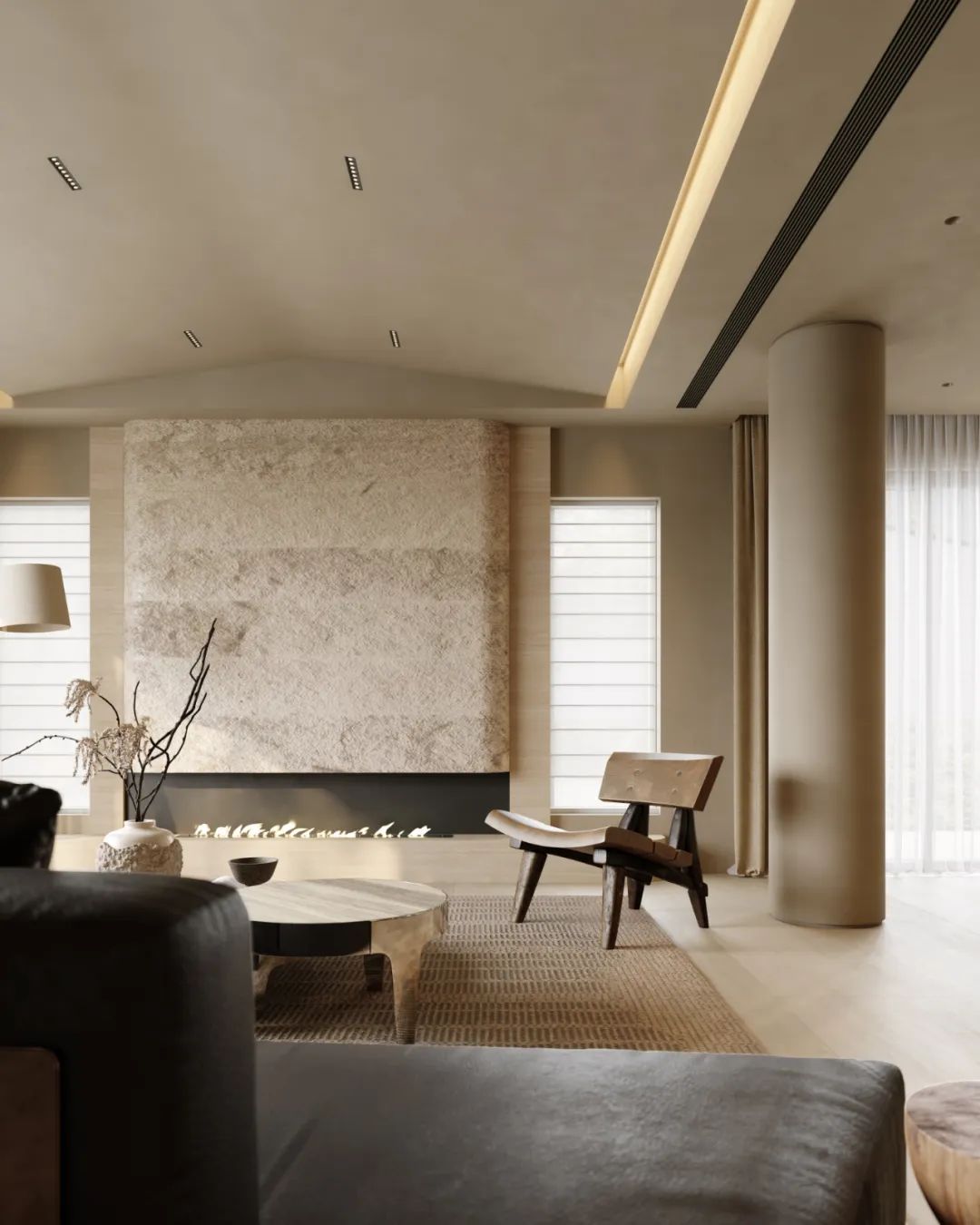 本界设计｜老钱风·用克制美学重塑空间-19
