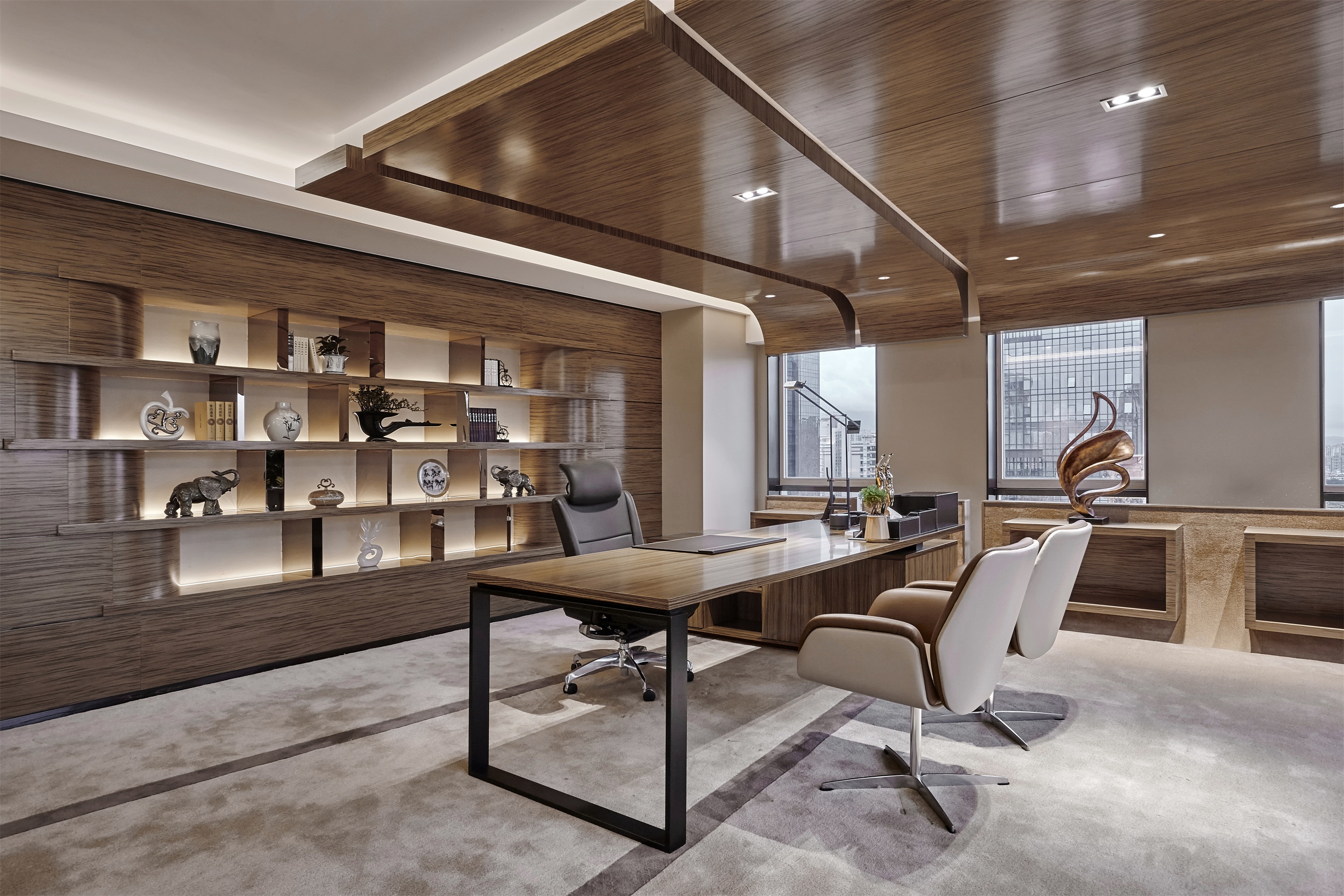 创域新作 | 简逸灵动之美——深圳国际商会大厦办公空间-26