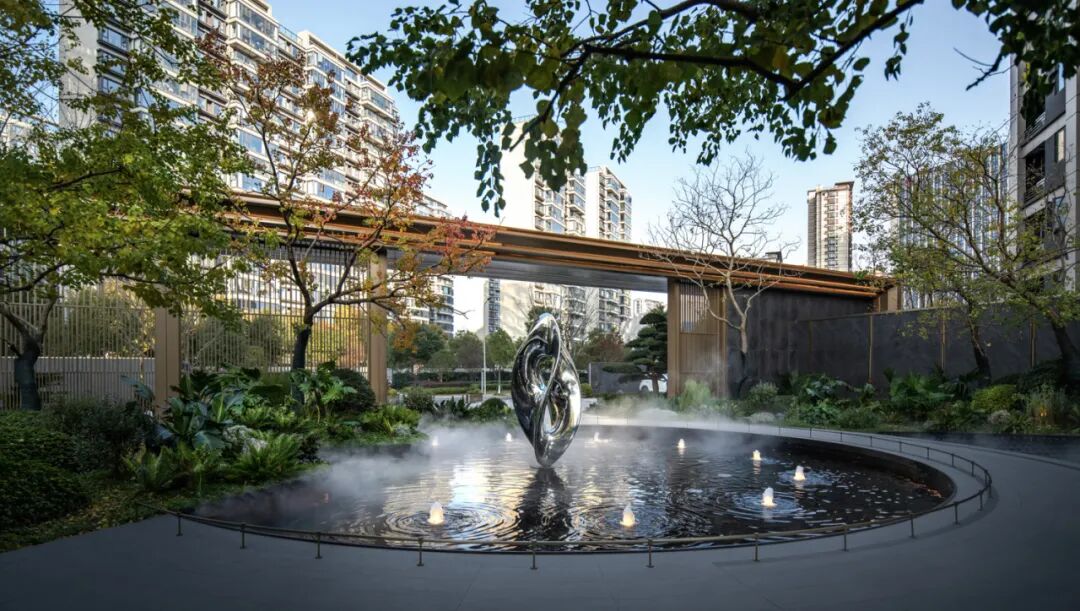 宁波新希望堇麟上府云汀大区|雕塑软装设计|尚沃出品-18