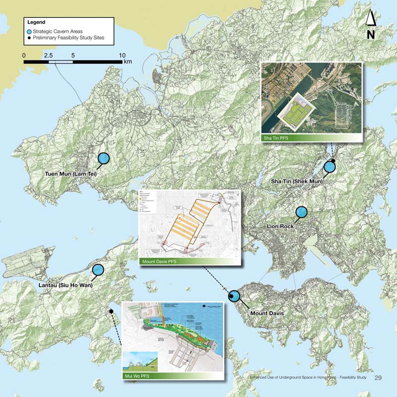 香港地下空间开发及人工洞穴利用项目丨中国香港-1