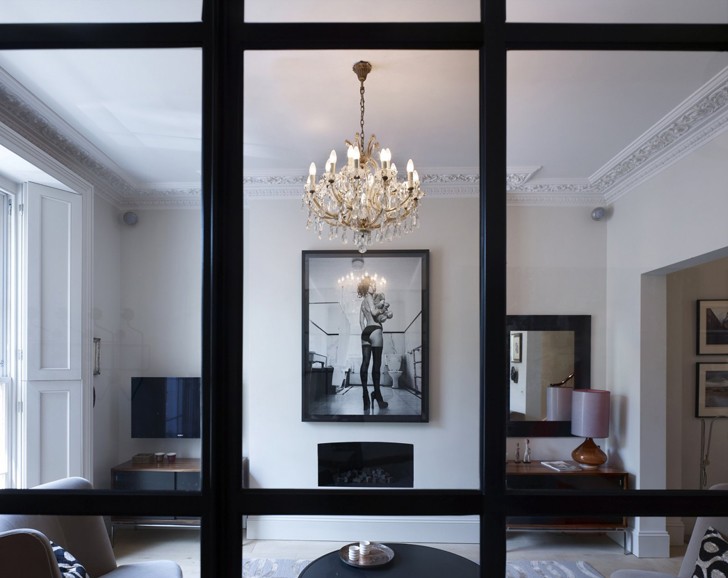 伦敦诺丁山现代家居，Stiff + Trevillion 打造全景采光空间-6