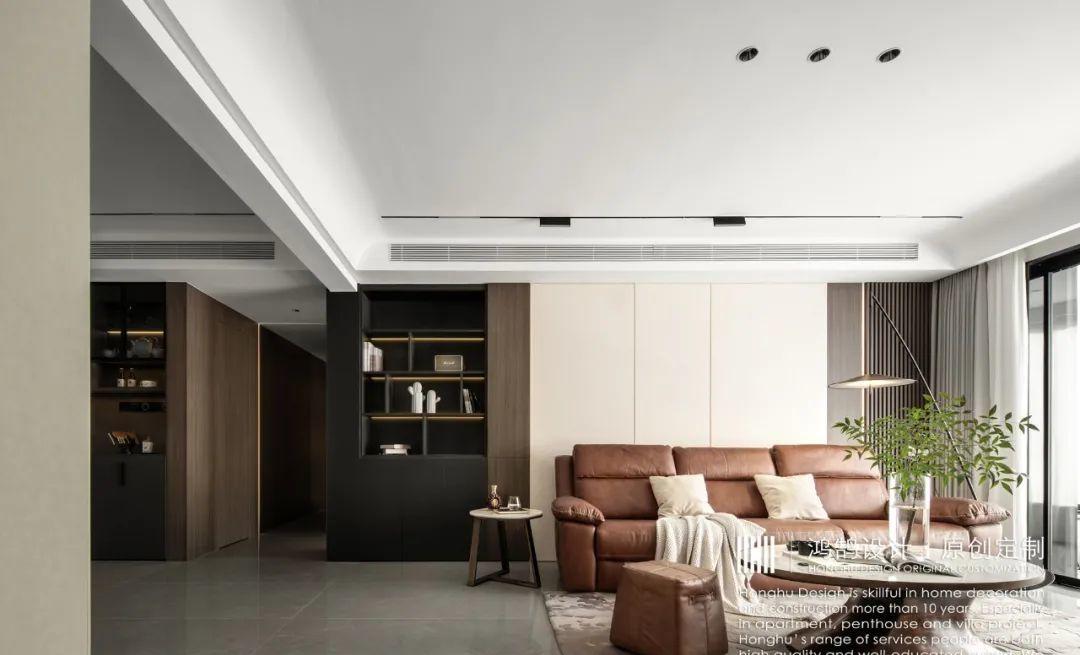 现代平层装修丨芜湖鸿鹄设计-24