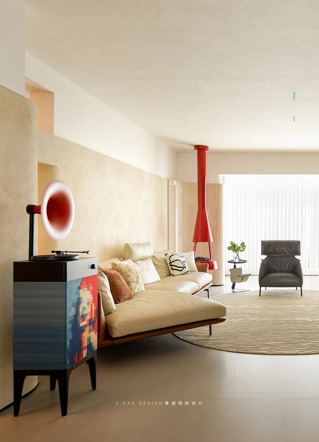 造影(华润·凯旋门320㎡大平层项目)丨尊道国际设计-33