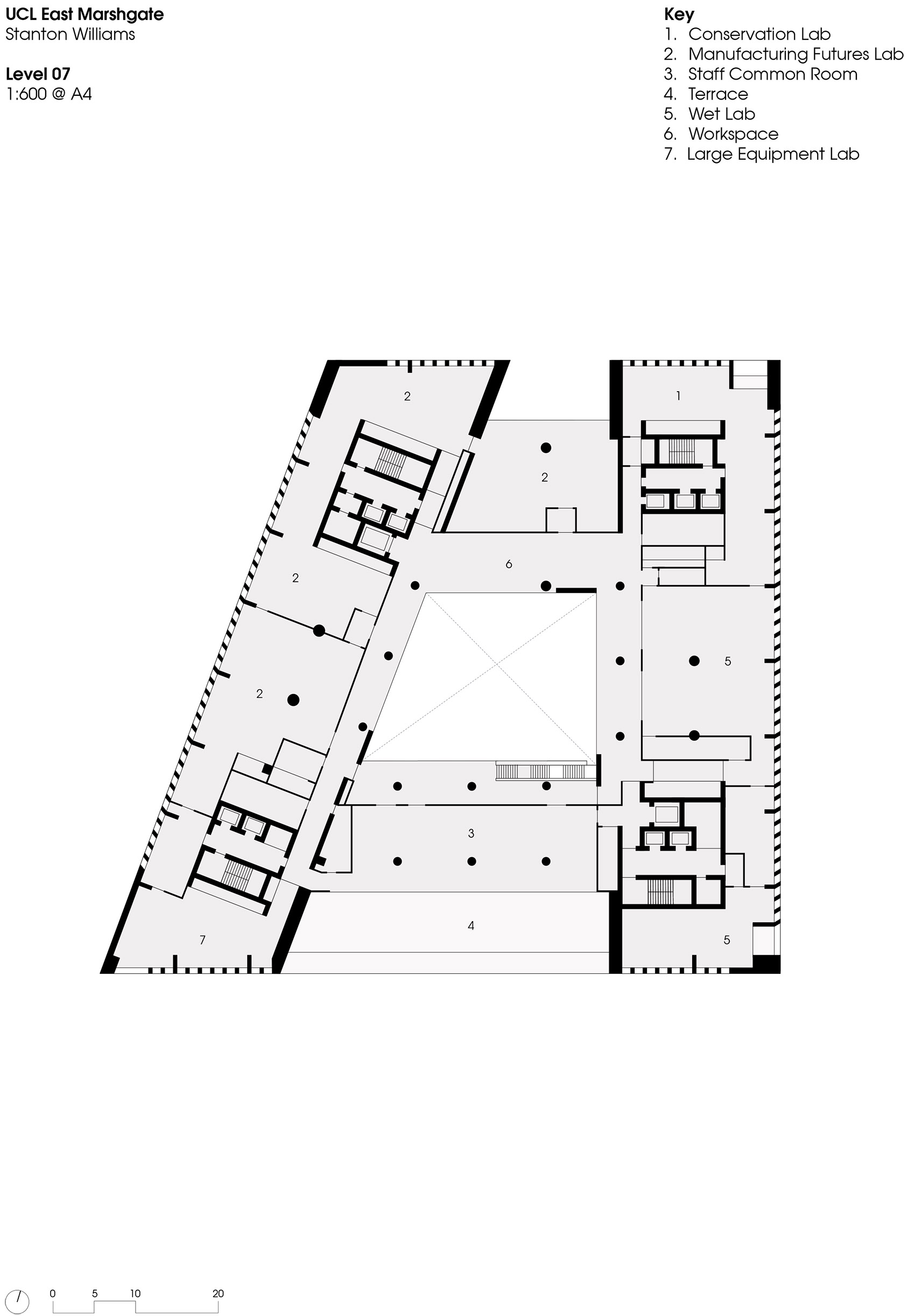 伦敦大学学院Marshgate大楼丨英国伦敦丨Stanton Williams-114