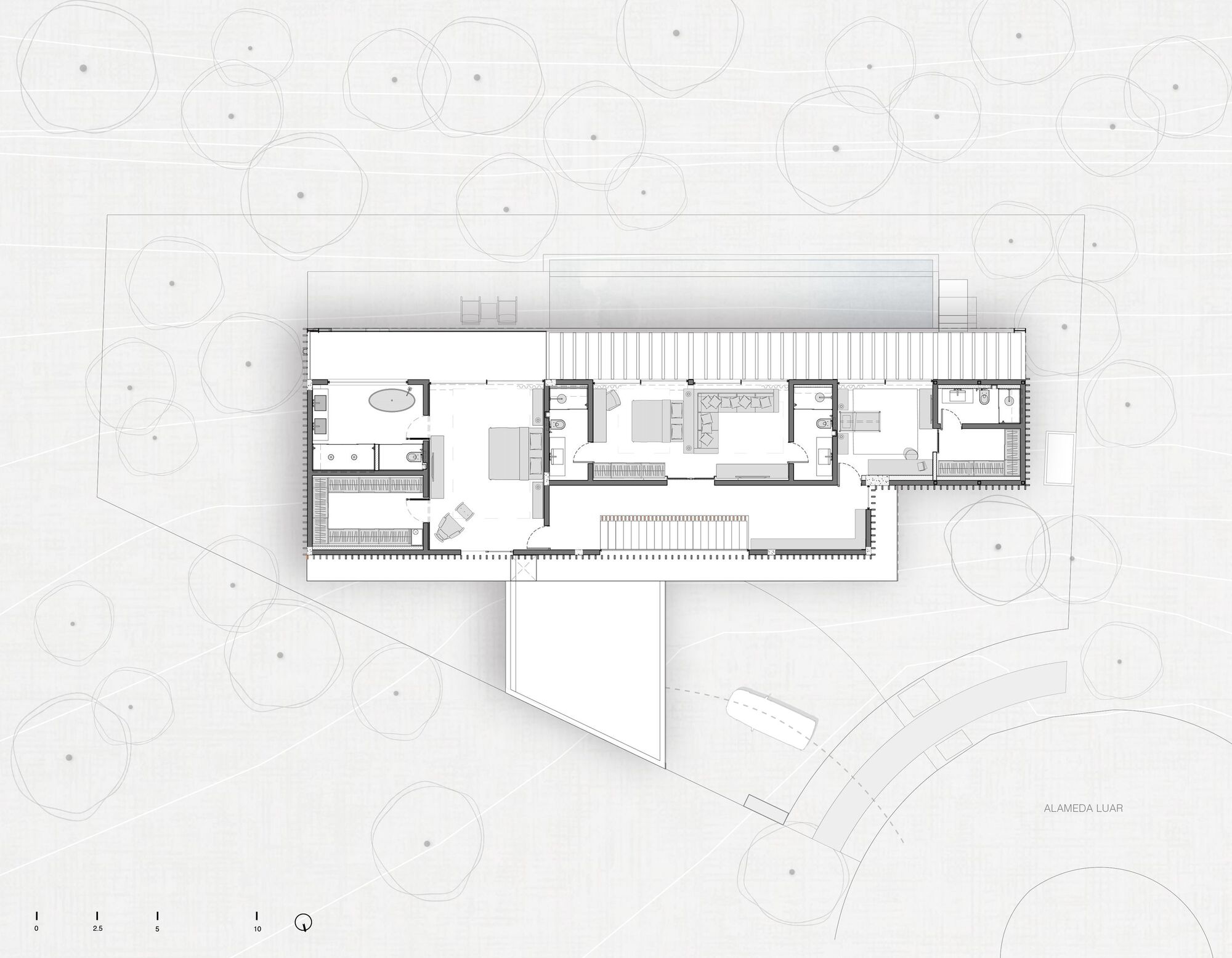 卢尔之家或劳尔之家丨巴西丨Felipe Caboclo Arquitetura-24