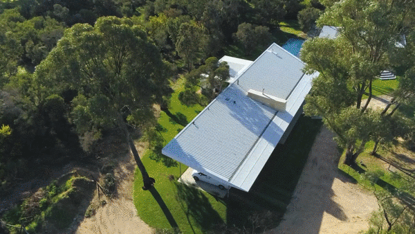 澳大利亚丛林中的梦幻极简别墅-8