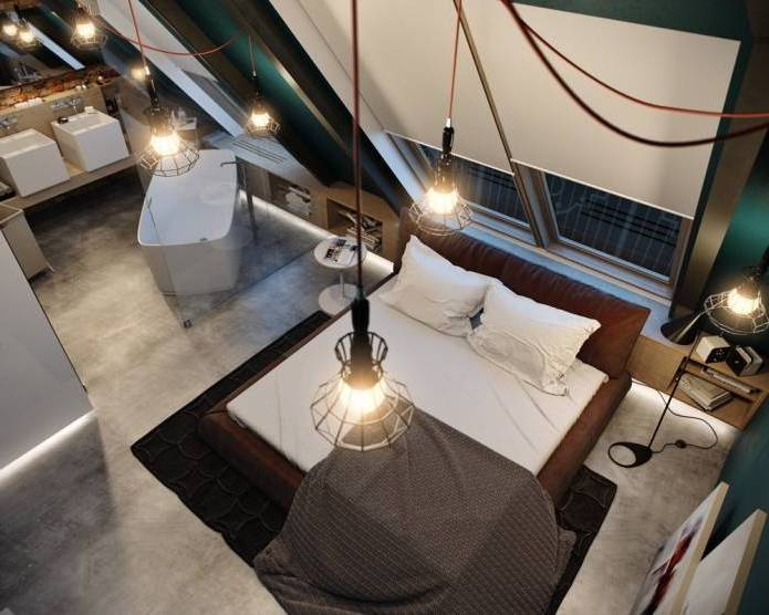 现代两层110平 loft 室内设计丨俄罗斯莫斯科丨PROforma-23