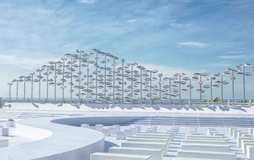 三亚天涯海角国际婚庆节装置设计丨中国三亚丨深生美学空间-42