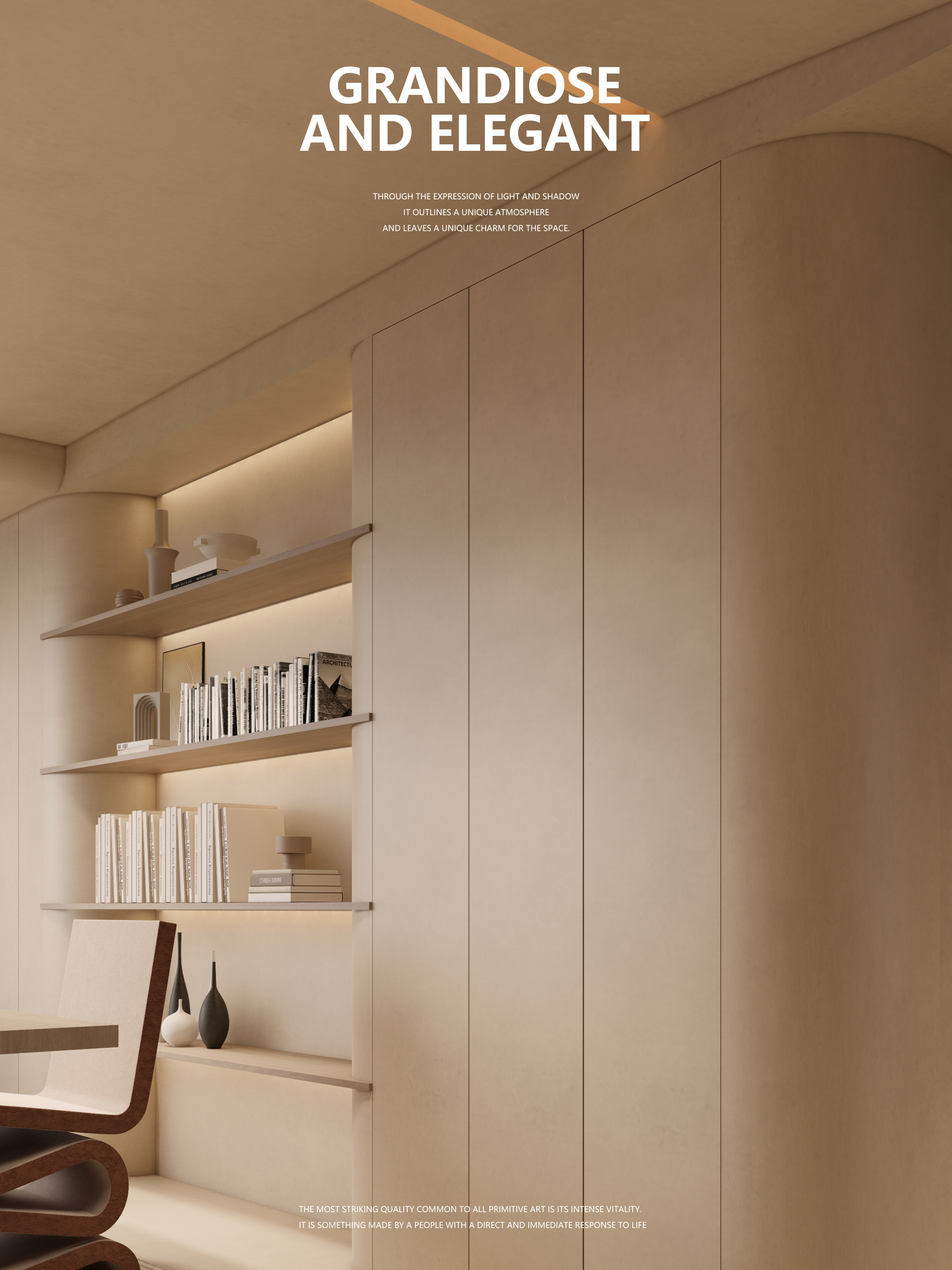 寻找诧寂风丨静谧的家装艺术丨中国贵州丨HEART 石头-19