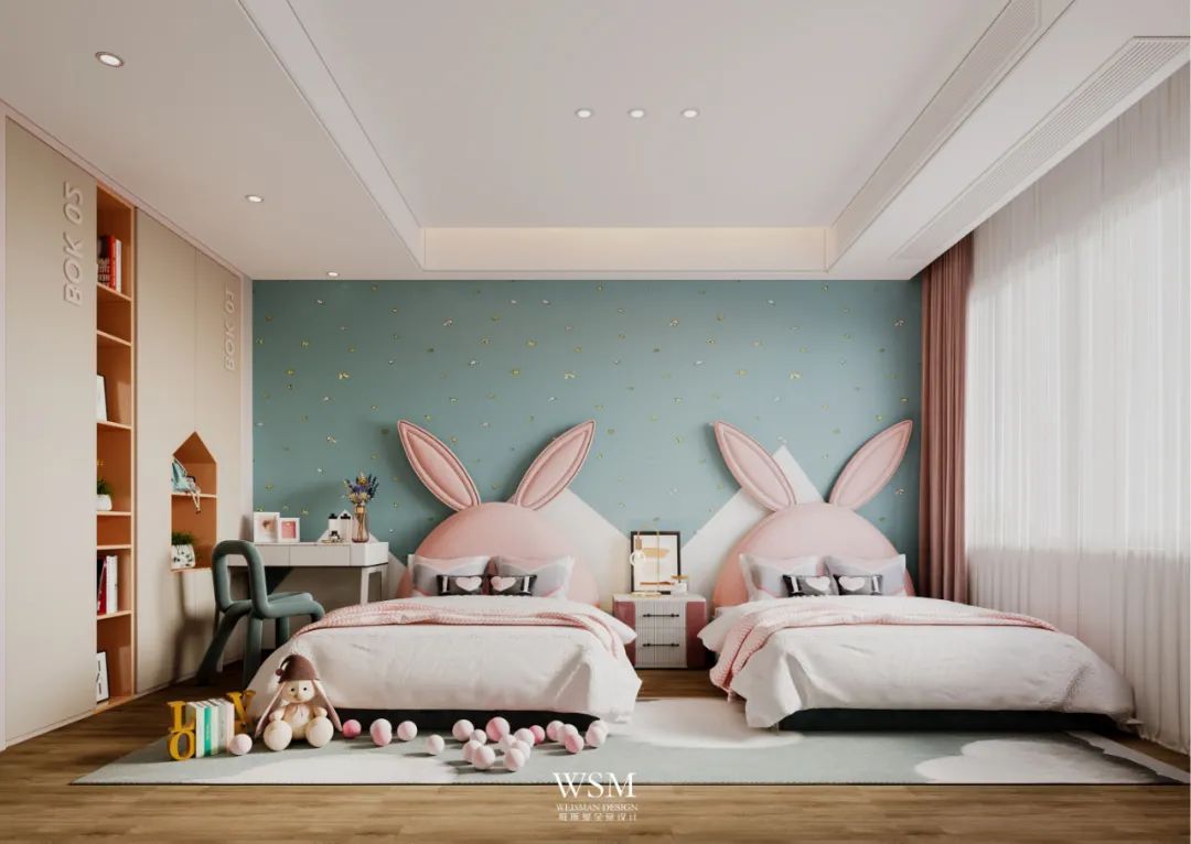 海南海口四口之家，200 平米简约时尚大平层设计-28