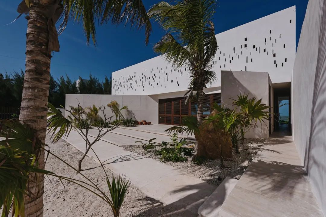 尤卡坦半岛 463 平米海滨别墅设计-13