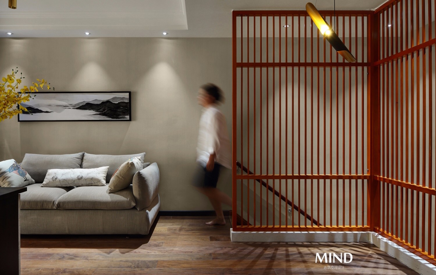 沁筑空间设计 | 新中式美学的大理石与实木之歌-8