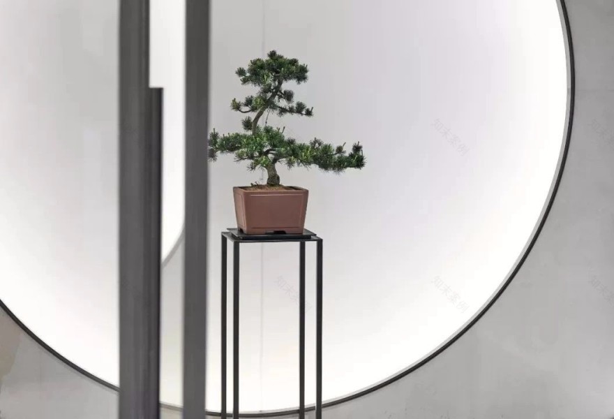 无间设计打造 1200㎡东方摩登营销中心-24