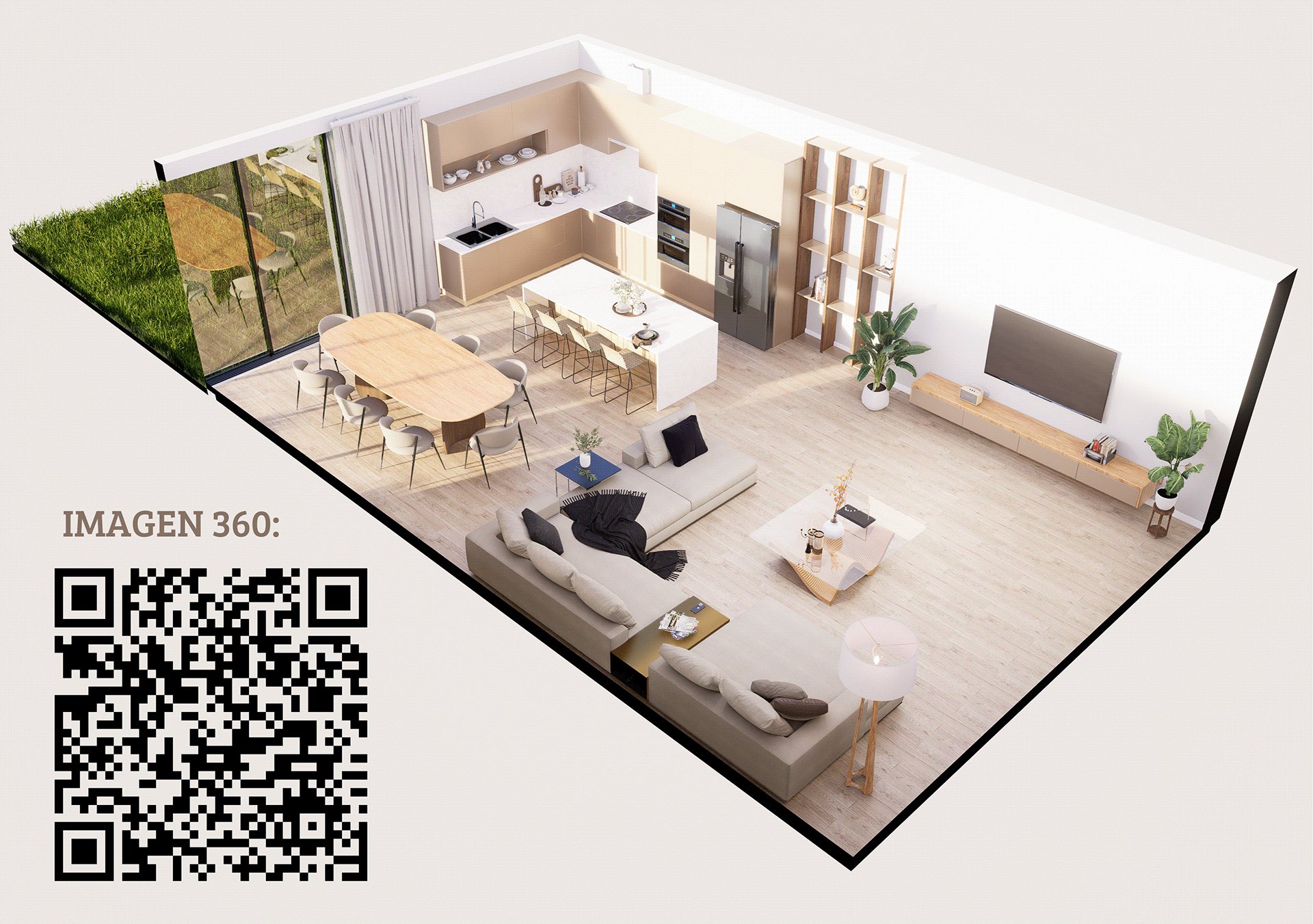 Equilibrio Natural: Interior, Luz y Jardín-6