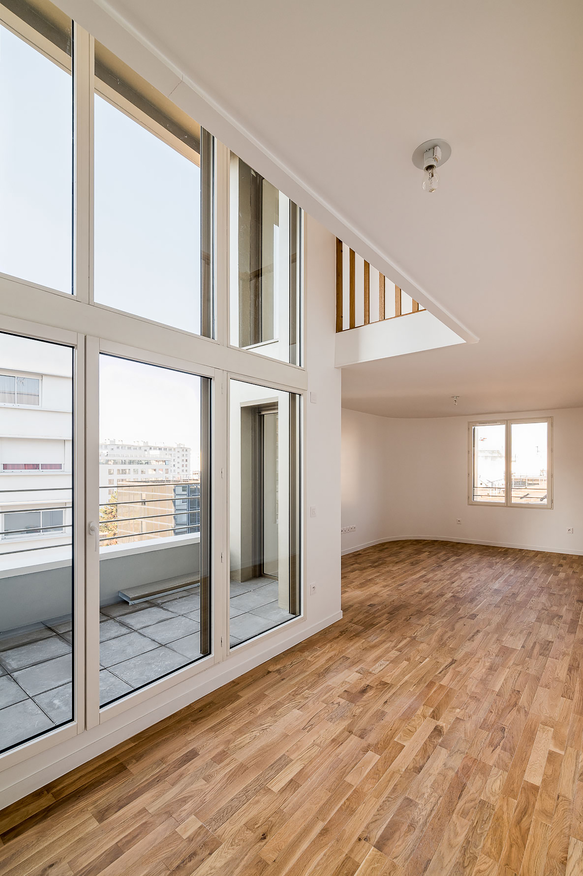 46 Apartments in Gentilly / Tectône-35