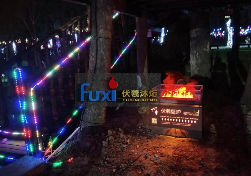 魔都嘉定小灶村梦幻灯光秀-10