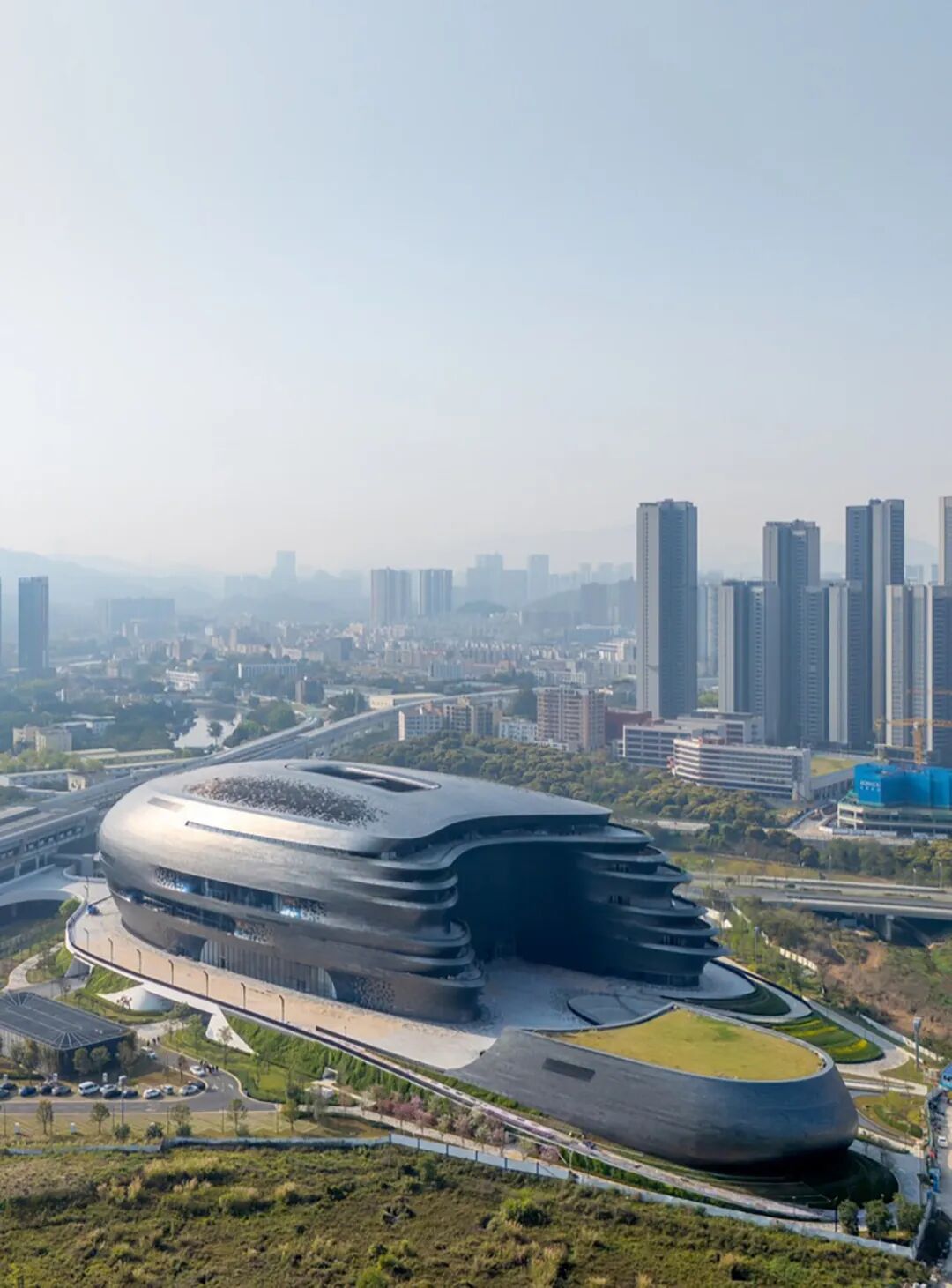 扎哈事务所新作|深圳科技馆正式开放-3