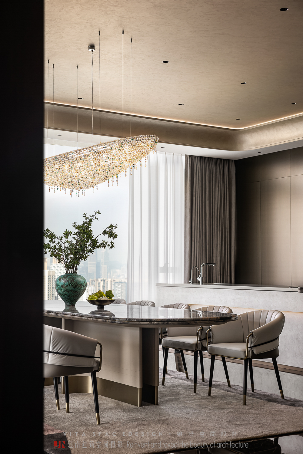 华侨城新玺·私人住宅丨维塔空间设计-9