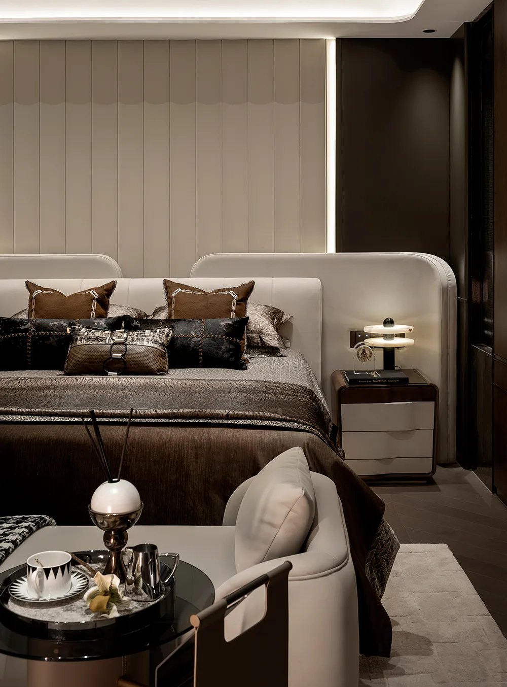 上海220㎡轻奢豪宅，一看就不是普通人家！-42