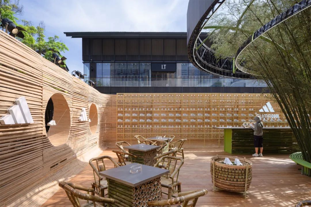 阿迪达斯太古里“清风茶馆”快闪装置丨中国成都丨line+设计事务所-10