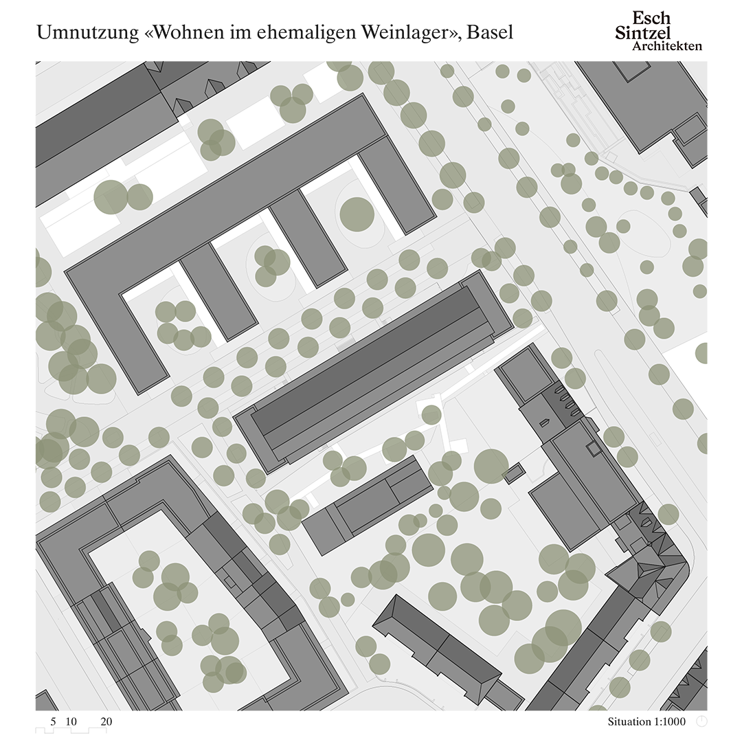 仓库新生：巴塞尔葡萄酒窖改造公寓 / Esch Sintzel Architekten-29