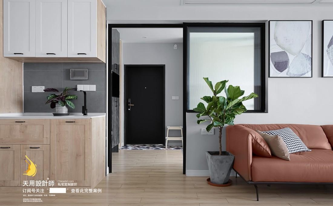 174 平现代混搭风家居,一线江景与空间完美融合-7