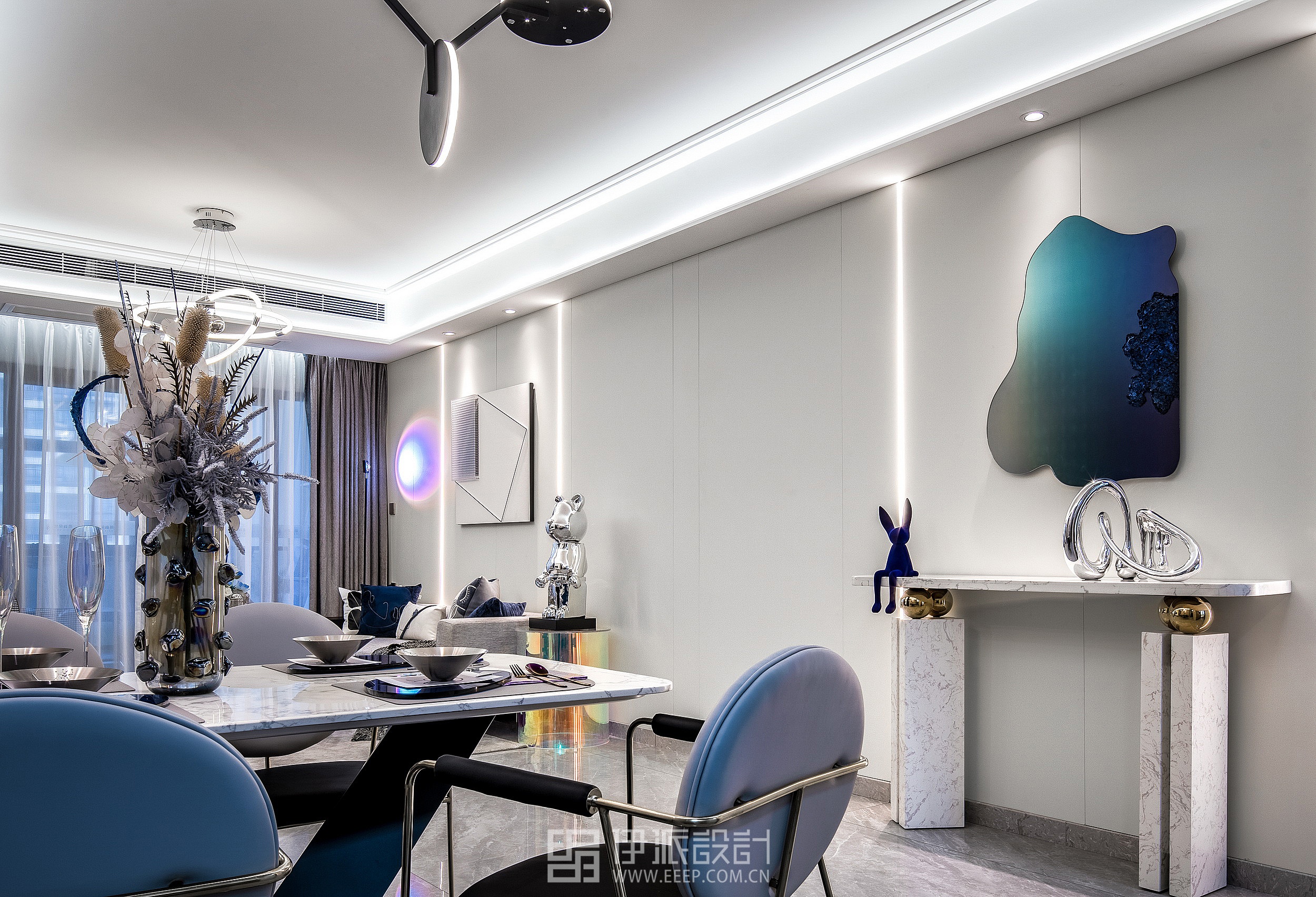 珠海世荣景峰广场（三期）精装样板房设计丨中国珠海丨深圳市伊派室内设计有限公司-25