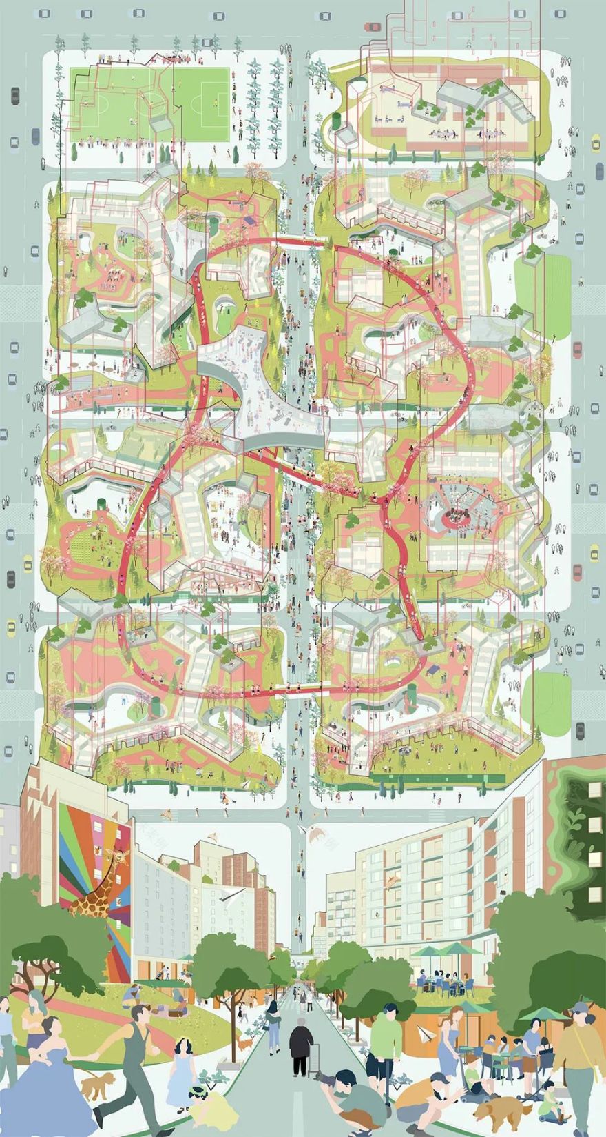 百子湾公租房(燕保·百湾家园)丨中国北京丨MAD建筑事务所-7