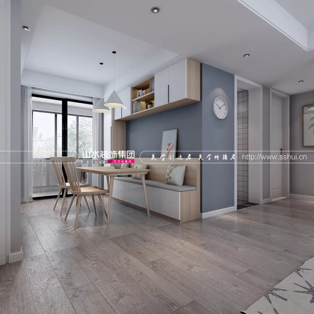 北欧风木质家居,合肥山水家居情景馆-28