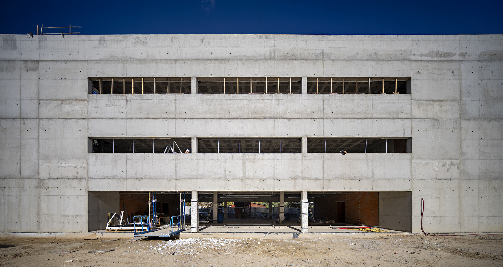 马德里法国学校图书馆丨西班牙马德里丨Alberto Campo Baeza-86