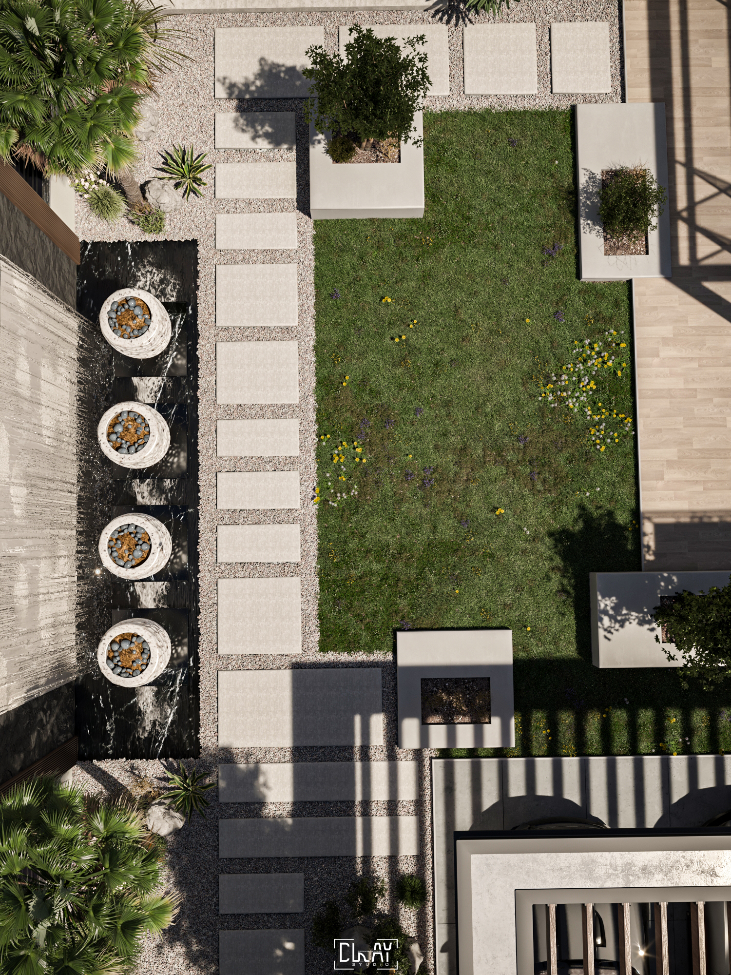 Villa Landscape 住宅建筑外立面设计丨@clay studio-19