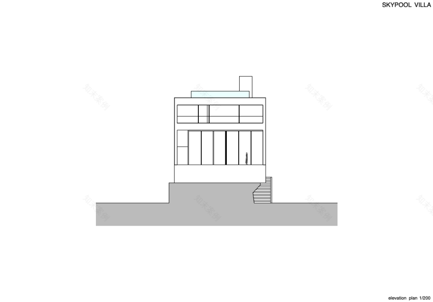 Skypool Villa · 日本海岸线上的透明天空泳池别墅设计丨日本神奈川-38