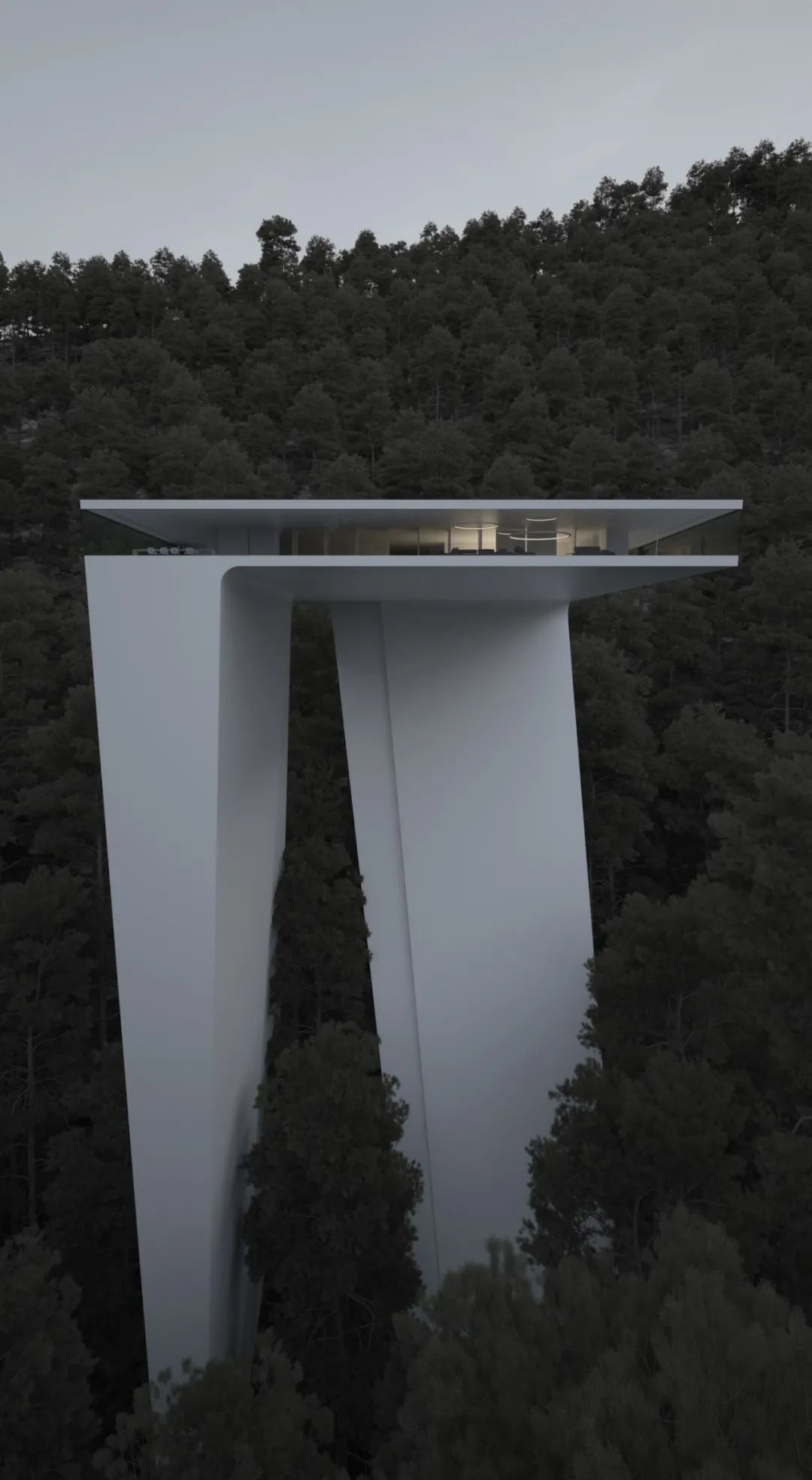 未来主义建筑的奢华幻想丨Roman Vlasov-2