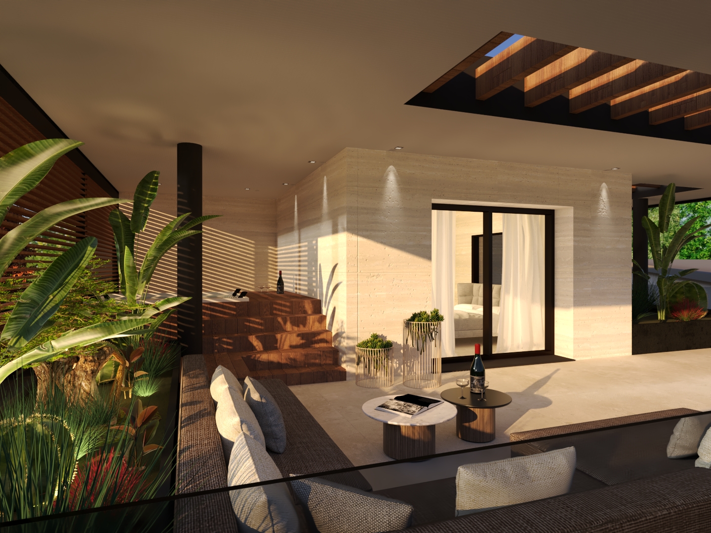 RENDERING AND RENOVATION OF A VILLA IN MILAN-8