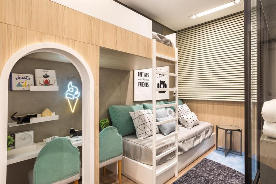 巴西 Bless 公寓 | 木质设计打造温馨居住空间-6