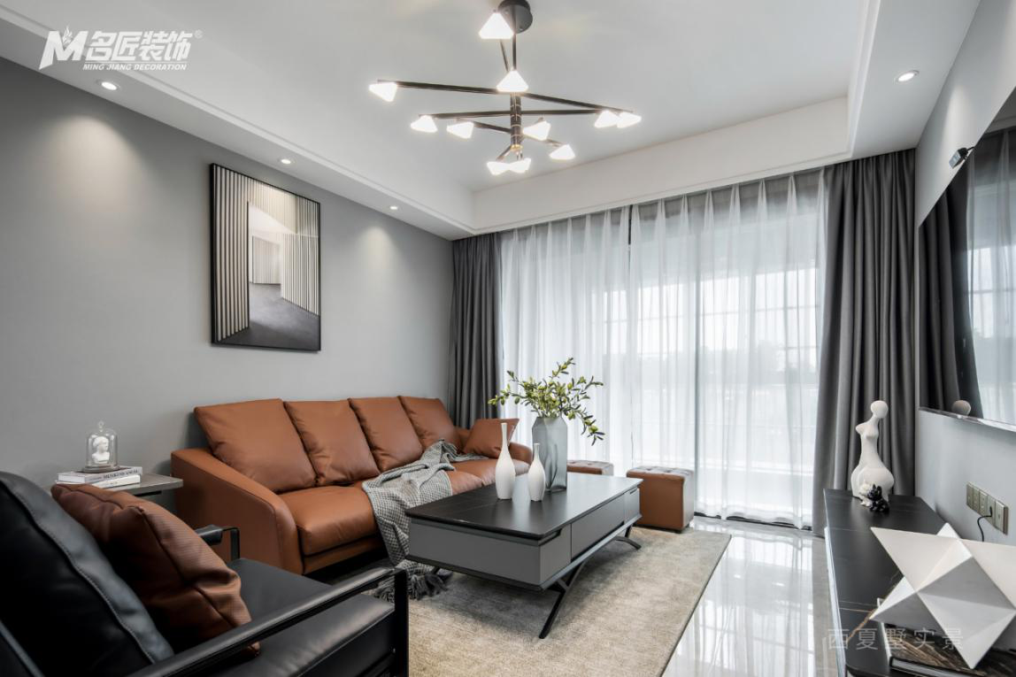 四口之家现代风装修案例-8