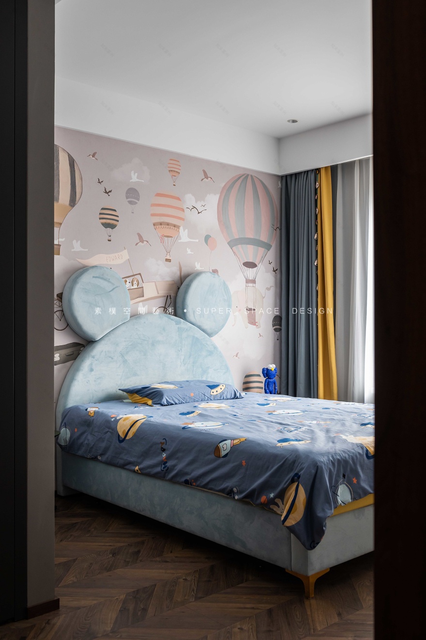 现代风格 120 平舒适三居丨中国重庆丨素朴设计-67