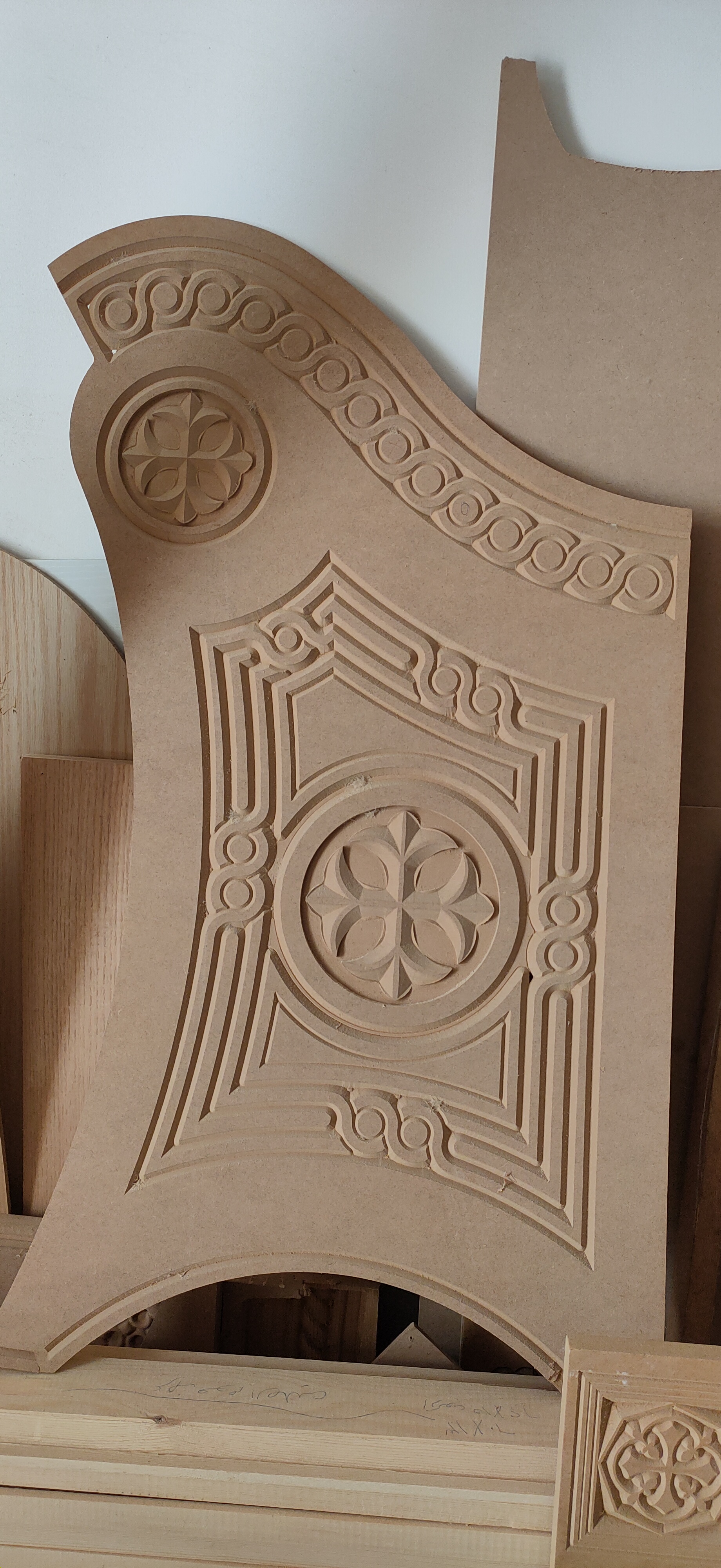 CNC wooden work for church-19