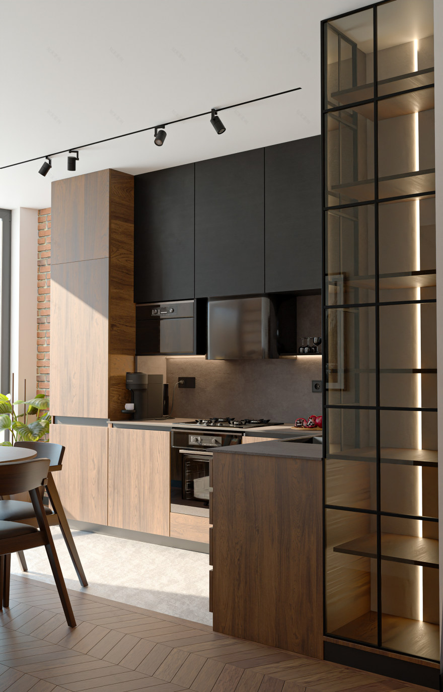 阁楼公寓丨乌克兰丨Dmytro Drofiak-26