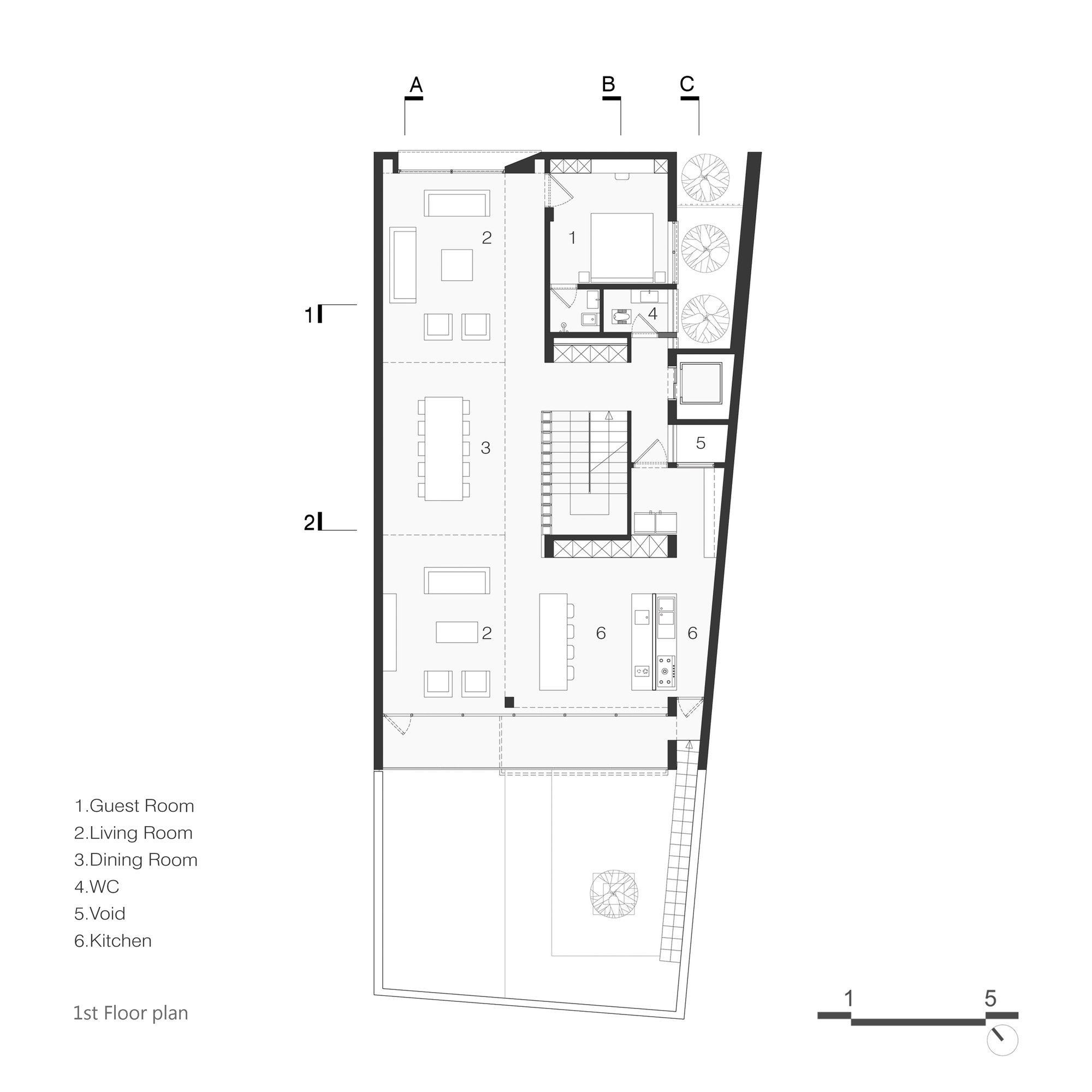 皮什瓦之家丨伊朗丨Ali Haghighi Architects-15