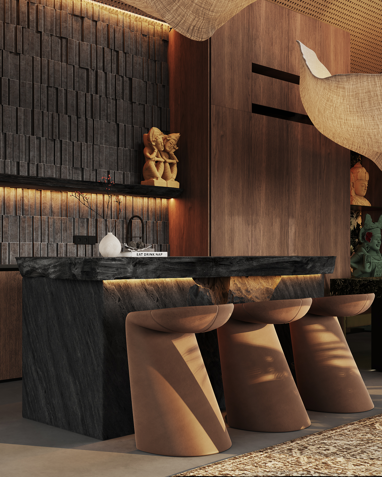 时尚的丛林别墅丨IndonesiaBali丨Bodes studio-21