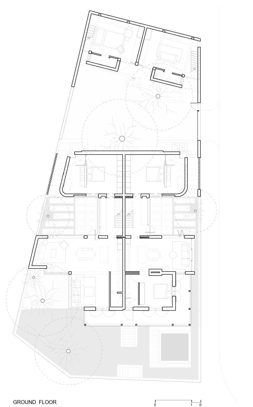 南非开普敦历史街区坡地住宅改造-24