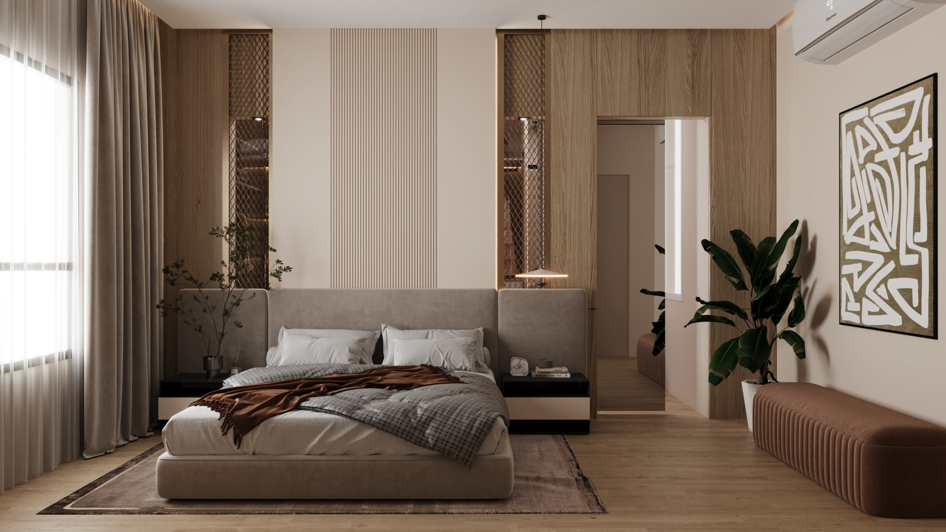 公寓单元室内设计丨埃及开罗-11